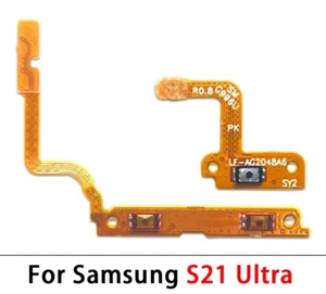 Für Samsung Galaxy S21 Ultra 5G Ersatz Strom & Lautstärketaste Flexkabel UK - Bild 1 von 1
