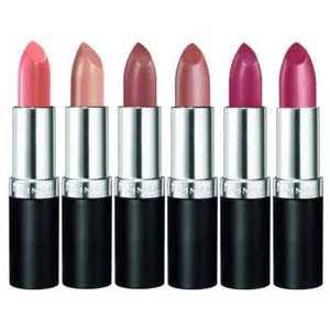 Rimmel Lasting Finish Lipstick Smooth 8HR Wear Long Lasting Pink / Purple / Nude - Picture 1 of 14