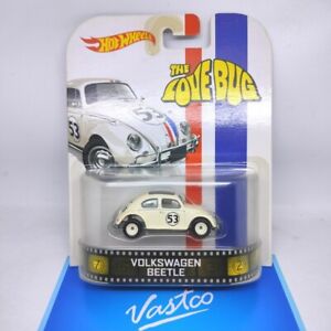 Hot Wheels Herbie The Love Bug Volkswagen Beetle Cream HW Retro Entertainment