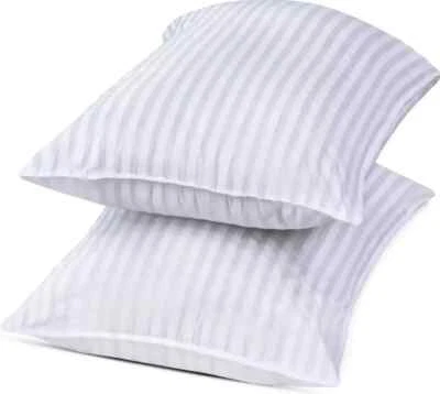 HOLLOW FIBER & DOWN PILLOWS PILLOW EXTRA FILLED HOTEL QUALITY PACK OF 2 - Image 1 of 4