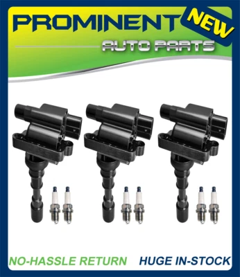 Bobinas de ignição e velas de ignição resistor Denso para Kia Sedona Hyundai XG300 UF432 - Imagem 1 de 3