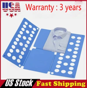 Adjustable T-Shirt Clothes Fast Folder Folding Board Laundry Organizer Child - Picture 1 of 10