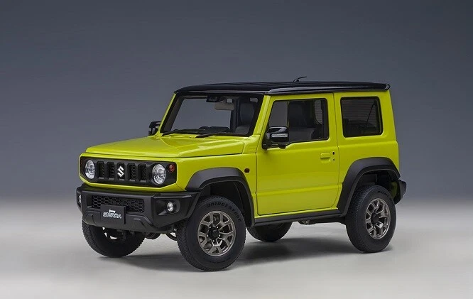 AUTOart 78506 - 1/18 Suzuki Jimny Sierra (JB74) (Kinetic Giallo Con Nero Tetto) - Immagine 1 di 1