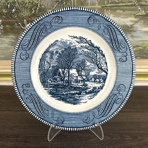 CURRIER & IVES The Old Grist Mill by ROYAL 10" China Plate Lot Of 35 - Picture 1 of 5