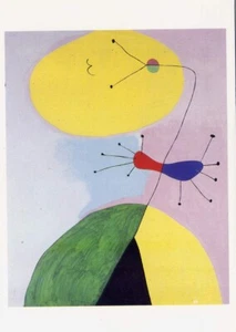 Joan Miro•Portrait III 1938 Postcard France - Picture 1 of 1