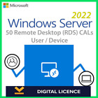 Microsoft Windows Server/Datacenter 2022 & 2019 Remote Desktop Service RDS CALs