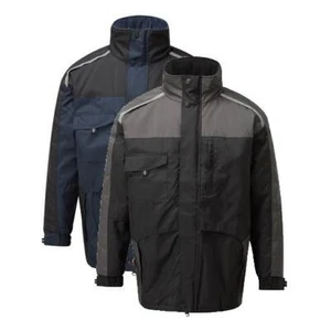 TUFFSTUFF Cleveland Jacket Water Resistant Hood Windproof Fleece Lined 299 - Picture 1 of 7