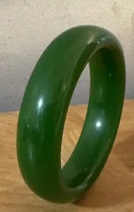 Brazalete/pulsera de jade verde para dama - Imagen 1 de 5