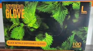 Guante Hydro 6mil Negro Nitrilo Talla Grande Nuevo - Imagen 1 de 2
