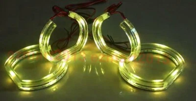For BMW E82 E87 E88 E81 Dream color halo ring Flow RGB LED DTM dynamic Turn DRL - Image 1 of 4