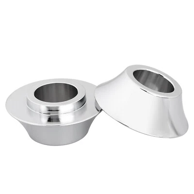 25mm Tapered Front Axle Wheel Spacers For Harley Road King Street Tri Glide FLTR Foto 1 de 4