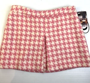 Paul & Joe For Target Wool Skirt Women's 7 Pink Check Short Work Academia Preppy - Picture 1 of 9