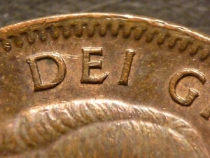 Centavo 1951, anverso troquelado doble (DDO tipo 2), buen estado con brillo - Imagen 1 de 4