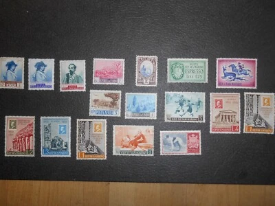 SAN MARINO Stamp - 1929 National Symbols Castle MH, 16 Previously Hinged Stamps - Image 1 of 2