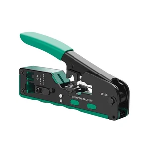 High Carbon Steel Wire Stripper and Cutter NetworkCable Crimping Tool Crimper - Afbeelding 1 van 8