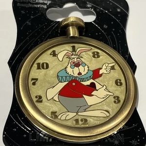 Disney Imagineering Pin White Rabbit Alice LE250 LE 250 New on Card MINT v23 - Picture 1 of 4