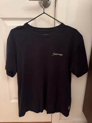 Saturday’s Men’s Navy Short Sleeve T Shirt In Small - Image 1 of 3