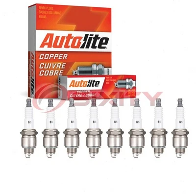 8 bujías Autolite núcleo de cobre para Pontiac Grandville 1971 7,5 L V8 hm Foto 1 de 4