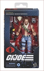 IN-HAND G.I. Joe Classified Cobra Series Dreadnok MONKEYWRENCH 6" Figur #167 GI - Bild 1 von 3