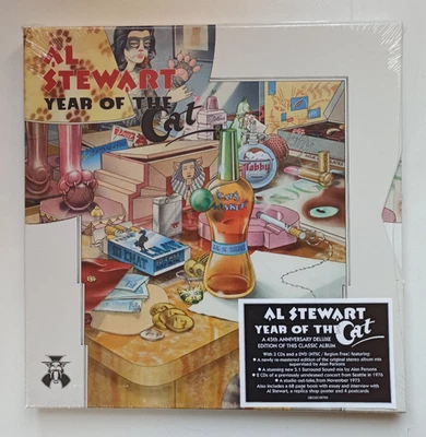 Al Stewart - Year of the cat - 45th Anniversary deluxe 3 CD + DVD 5013929472488 - Immagine 1 di 4