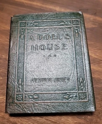 Dolls House by Henrik Ibsen Little Leather Library Antique Book 1920s UNCOMMON  - Image 1 of 4