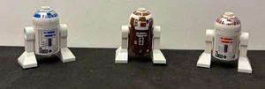 Lego Star Wars Droide Minifigura Lote - R2-D2, Marrón R7-D4 Astromecánico, R5-D4 Droide - Imagen 1 de 6