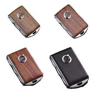 Para Volvo S60 S90 XC40 XC60 XC90 Llave Madera Control Remoto Estuche Llavero Carcasa Cubierta - Imagen 1 de 6