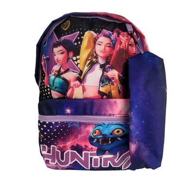 Se adapta a mochila escolar con estuche, Kpop Demon Hunters Foto 1 de 4