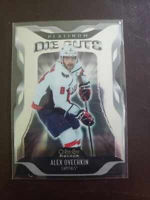 2021-22 Alex Ovechkin Platinum Die Cuts O-Pee-Chee Platinum Hockey Upper Deck... - Image 1 of 2