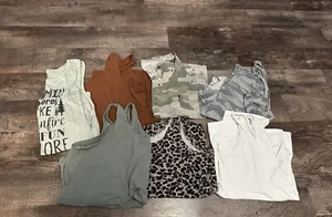 Maurices Plus Size. 3x Shirts Lot EUC lot of 15 tanks hoodie flannel more - Picture 1 of 3