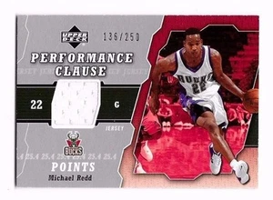 2005-06 Upper Deck Performance Jerseys Michael Redd #d 136/250 - Picture 1 of 1