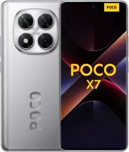 Cellulare Smartphone Xiaomi Poco X7 5G Amoled 6,67" 8+256GB Dual Sim Silver - Afbeelding 1 van 3
