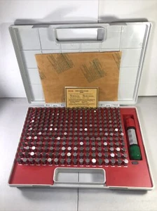 SPI Class ZZ Steel Pin Gage Set Plus 250PCS 0.251-0.500" M2 Minus W/Certificate - Picture 1 of 10