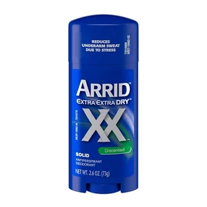 Arrid XX Antiperspirant/Deodorant Solid, Unscented, 2.6 Ounce Sticks (Pack of 6) - Picture 1 of 16