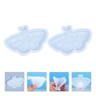  2 Pcs Silicone Cup Mat Molds Shaped Coaster Candy Making Round Biscuit