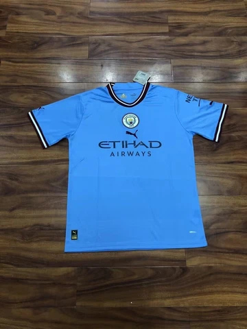 2023 Manchester City Mens Home Soccer Jersey Football Shirt Free Customization Cover