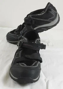 Gancho y bucle planos de malla negra de cristal Merrell para mujer Waterpro talla 9,5 - Imagen 1 de 11