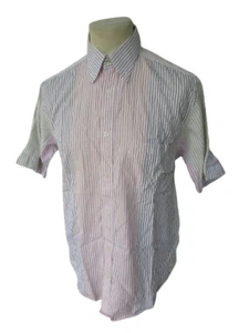 Chemise manches courtes SERGE BLANCO Taille M - Picture 1 of 3