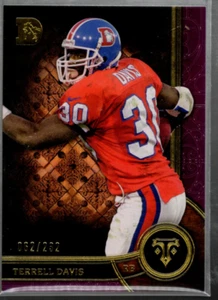 A4154- 2015 Topps Triple Threads Purple #68 Terrell Davis /232 - NM-MT - Picture 1 of 2