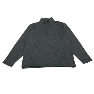 Beverly Hills Polo Club Gray 1/4 Zip Pullover Sweatshirt Men’s Size L - Picture 1 of 8