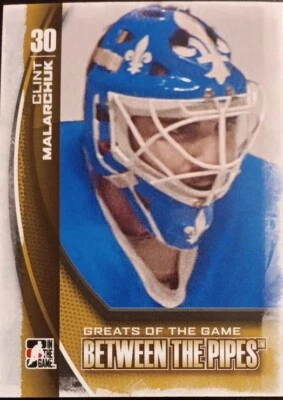 2013 - 2014 ITG Between The Pipes Clint Malarchuk Greats Of The Game #90 Hockey  - Image 1 of 2