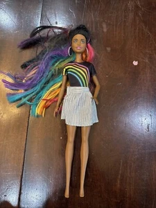 Barbie Rainbow Sparkle Hair African American Doll - Picture 1 of 1