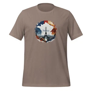 France Unisex T-shirt, Paris lovers T-shirt, France trip T-shirt - Picture 1 of 4
