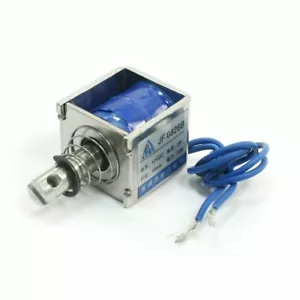 DC12V 2A 20N/10mm Pull Push Type Linear Motion Solenoid Electromagnet - Picture 1 of 1