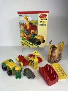 LEGO DUPLO #1673 ZOO EISENBAHN SET MIT BOX - Bild 1 von 12
