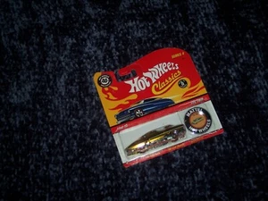 HOT WHEELS CLASSICS - SERIES 4 - EVIL TWIN - SPECIAL PAINT - GOLD - BAD CARD - Picture 1 of 6