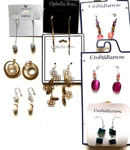 Orecchini/Gancio Orecchie Donna Nuovi Un Paio Gioielli Moda - Colore/Stile a Scelta - Foto 1 di 9