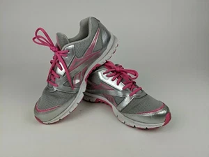 Reebok Womens Ultimatic Breast Cancer Running Shoes Size 9 US Silver Pink - Picture 1 of 8