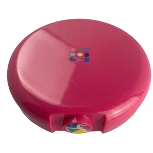 CABOODLES DE COLECCIÓN ¡Rosa intenso! Estuche de cosméticos de maquillaje redondo organizador compacto con espejo - Imagen 1 de 11