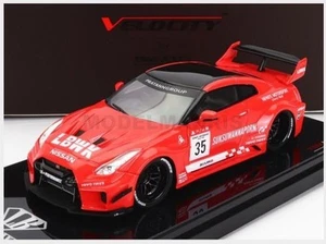 Mini-Gt Tsmv0010 Nissan - Gt-Rr (R35) N 35 Lbwk Liberty Walk 2016 - Red Black - - Picture 1 of 2